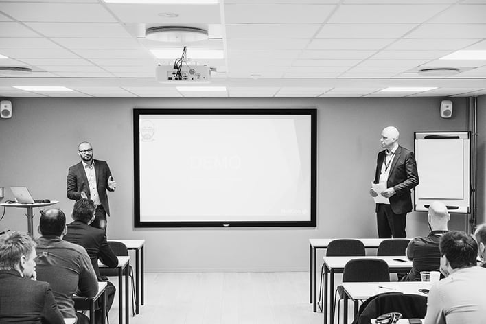 ProffCom avholdt frokostmøte om chatbots i våre lokaler i Nydalen