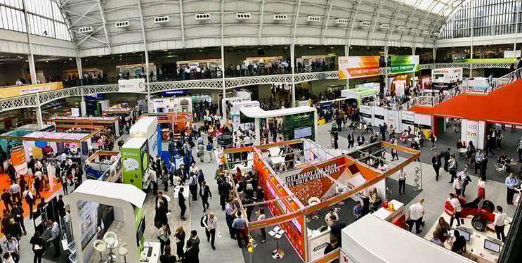 Ecommerce expo på Kensington Olympia i London. ProffCom deltok