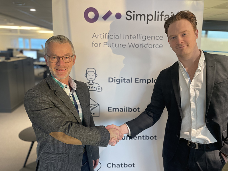 Robert Gati og Proffcom har inngått samarbeid med Simplifai